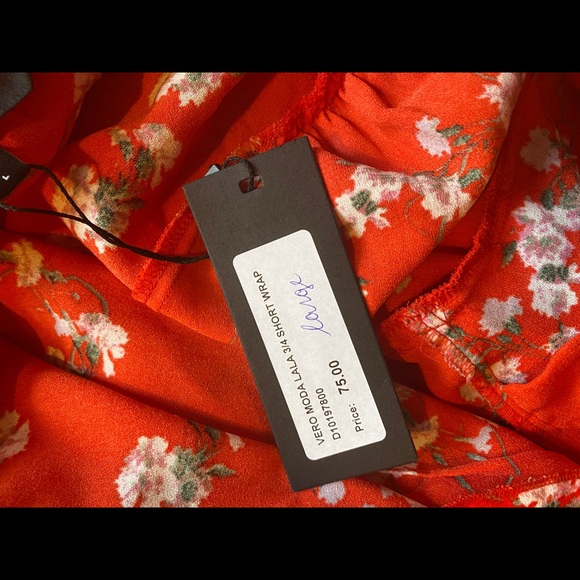 Vero Moda Wrap Dress NWT - Picture 3 of 4